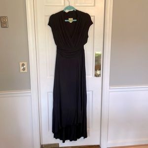 Anthropologie black dress